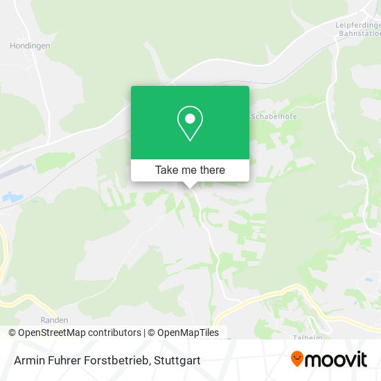 Armin Fuhrer Forstbetrieb map
