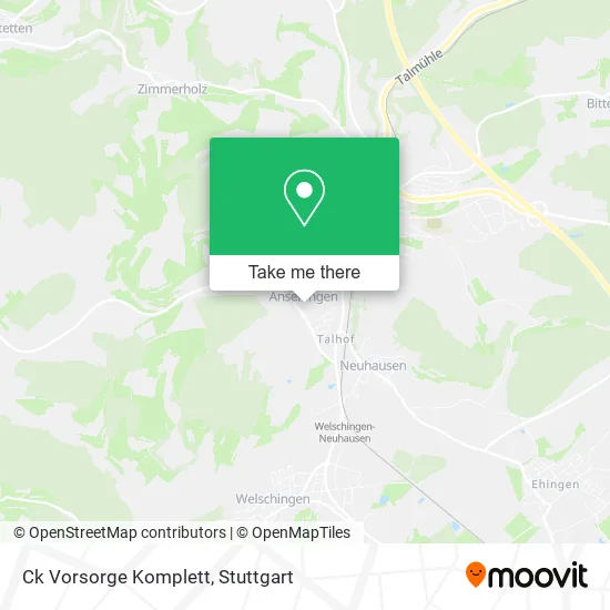 Карта Ck Vorsorge Komplett
