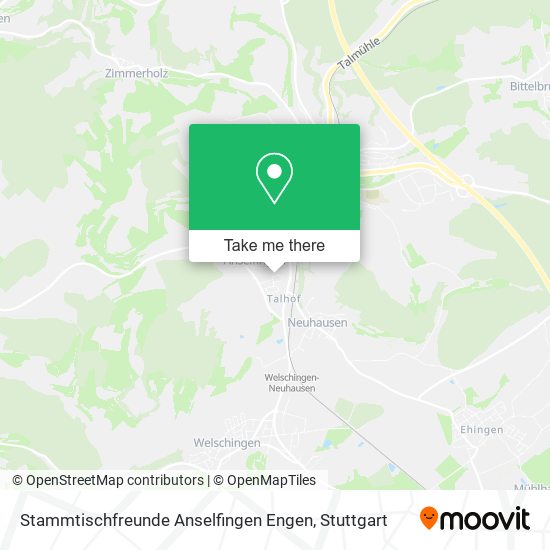 Stammtischfreunde Anselfingen Engen map