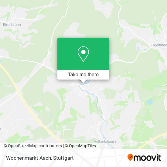 Карта Wochenmarkt Aach