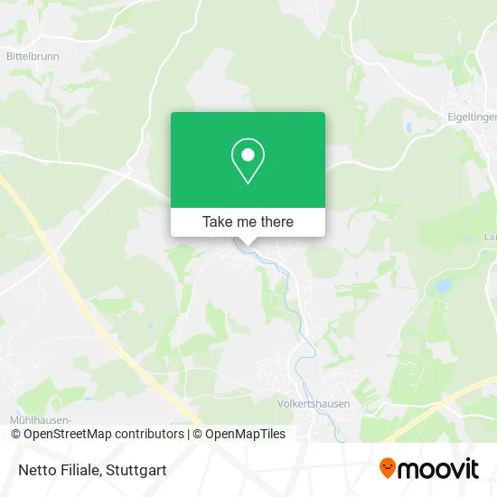 Netto Filiale map