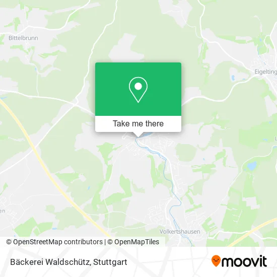 Карта Bäckerei Waldschütz