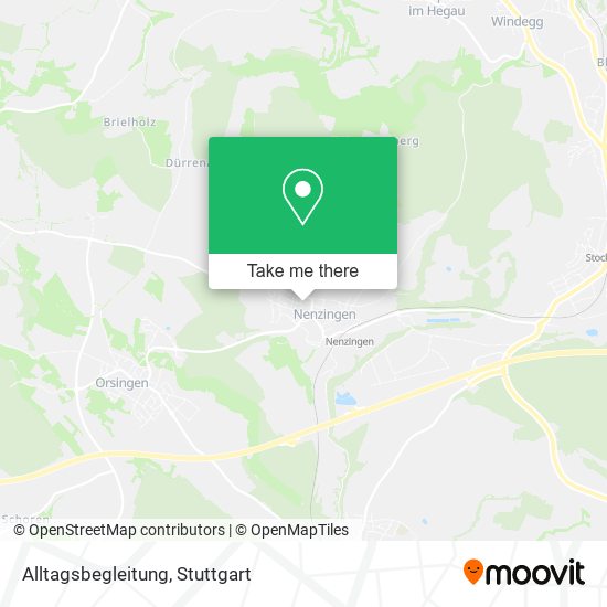 Карта Alltagsbegleitung