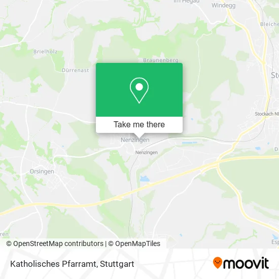 Карта Katholisches Pfarramt