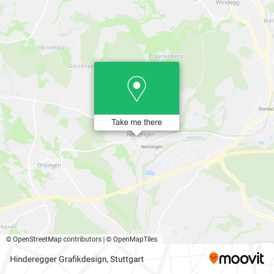 Hinderegger Grafikdesign map
