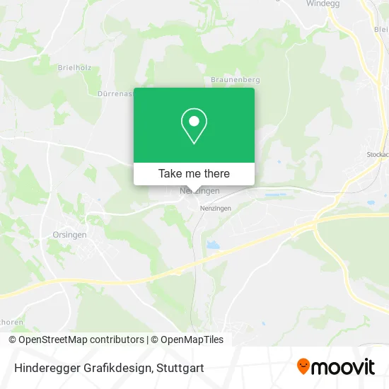 Карта Hinderegger Grafikdesign