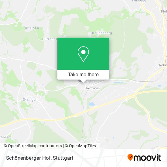 Schönenberger Hof map