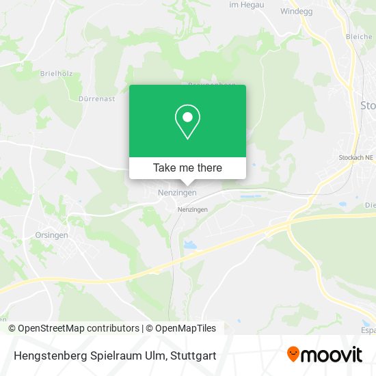 Hengstenberg Spielraum Ulm map