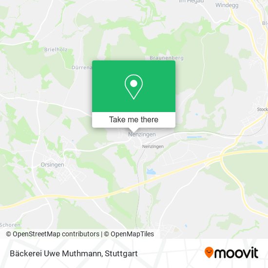 Bäckerei Uwe Muthmann map