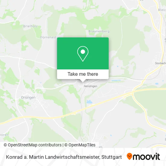 Карта Konrad a. Martin Landwirtschaftsmeister