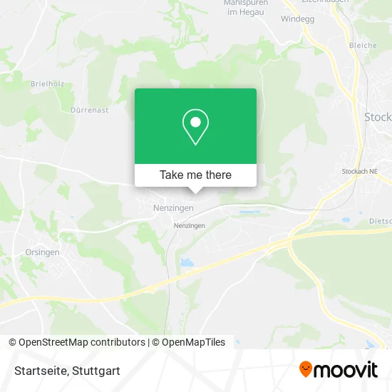 Карта Startseite