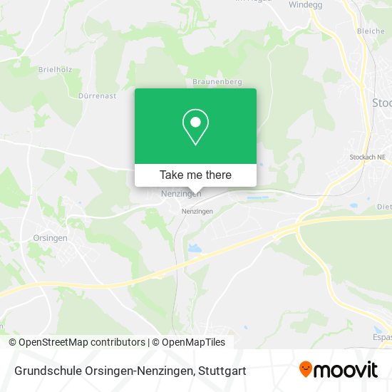 Grundschule Orsingen-Nenzingen map