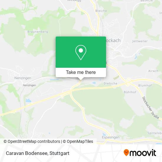 Карта Caravan Bodensee