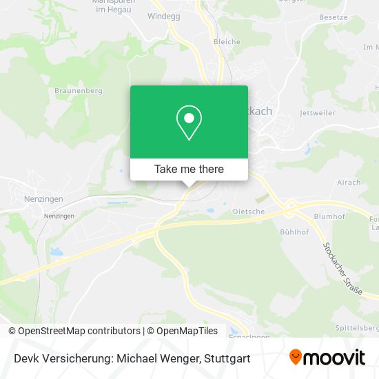 Карта Devk Versicherung: Michael Wenger