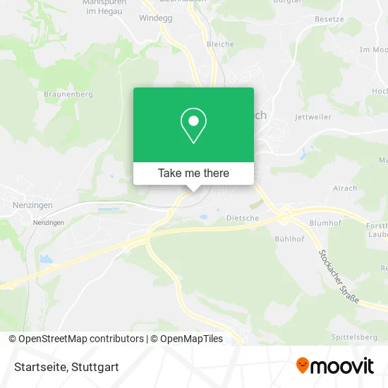 Карта Startseite