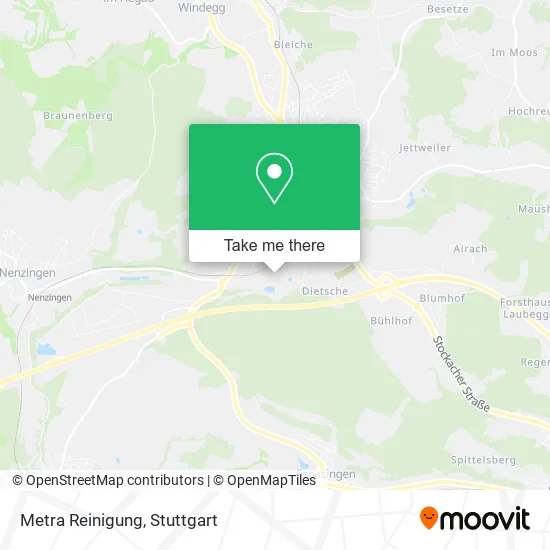 Карта Metra Reinigung