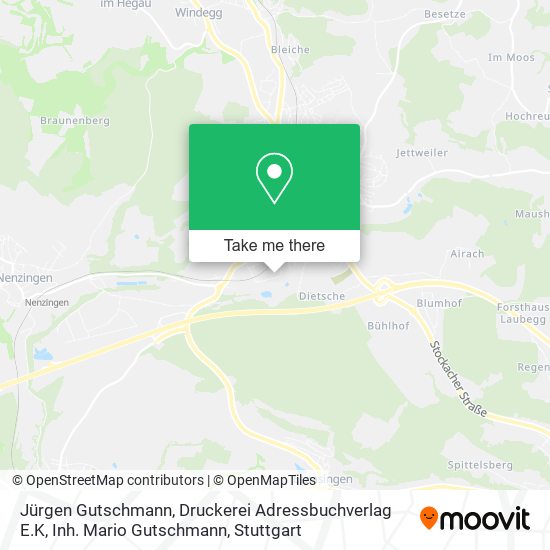 Jürgen Gutschmann, Druckerei Adressbuchverlag E.K, Inh. Mario Gutschmann map