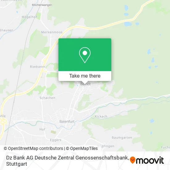 Карта Dz Bank AG Deutsche Zentral Genossenschaftsbank