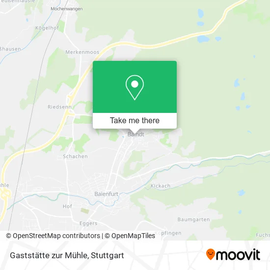 Карта Gaststätte zur Mühle