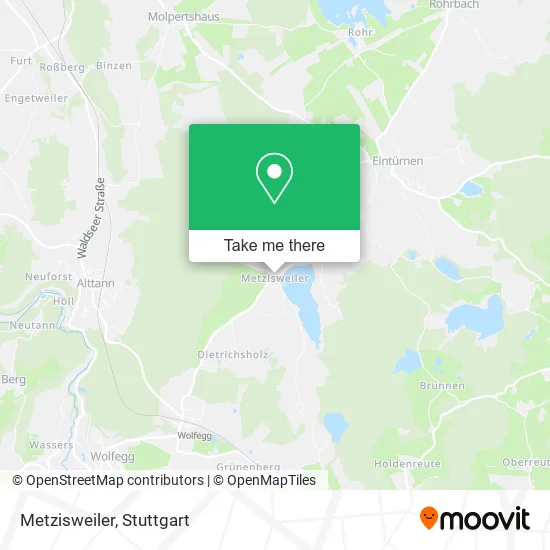 Карта Metzisweiler