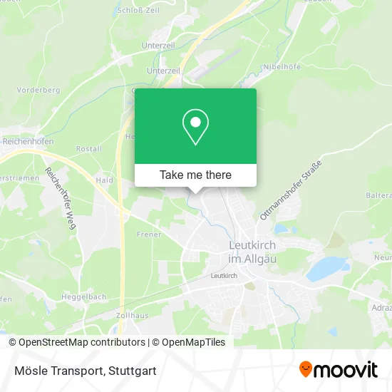 Карта Mösle Transport