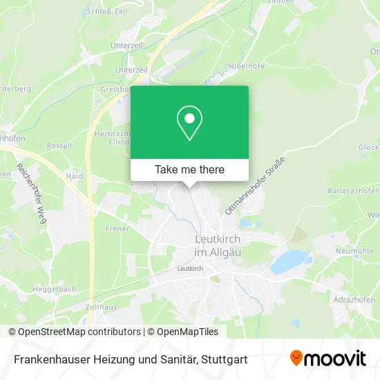 Карта Frankenhauser Heizung und Sanitär