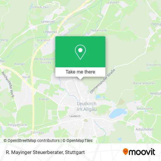 Карта R. Mayinger Steuerberater