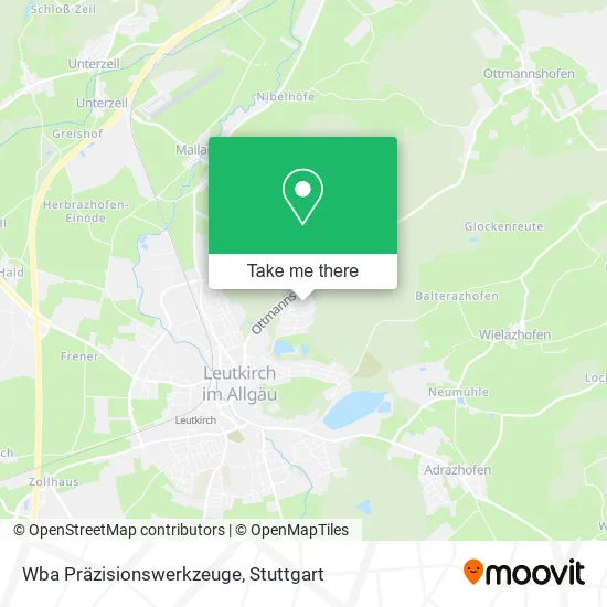 Wba Präzisionswerkzeuge map