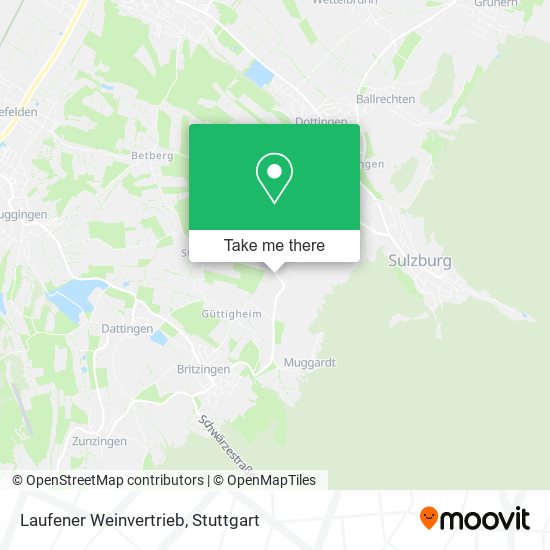 Laufener Weinvertrieb map