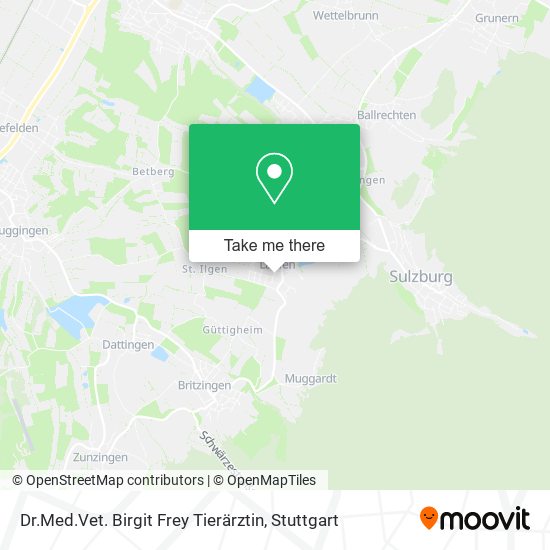 Dr.Med.Vet. Birgit Frey Tierärztin map