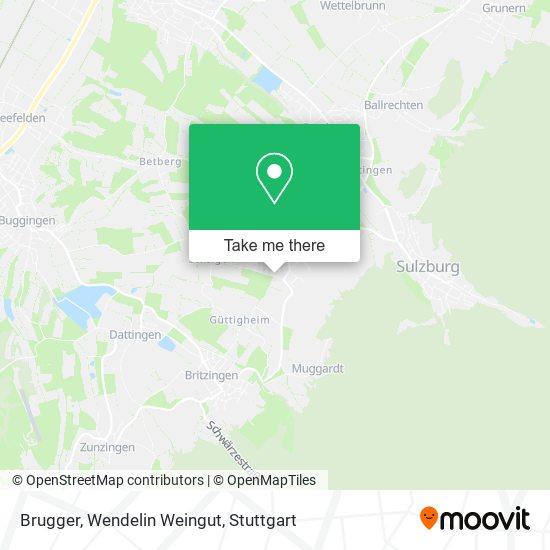 Brugger, Wendelin Weingut map