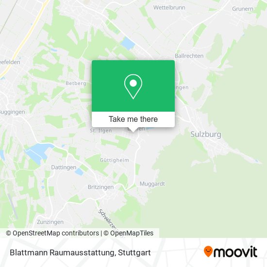 Blattmann Raumausstattung map