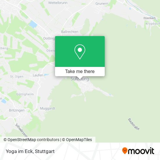 Карта Yoga im Eck