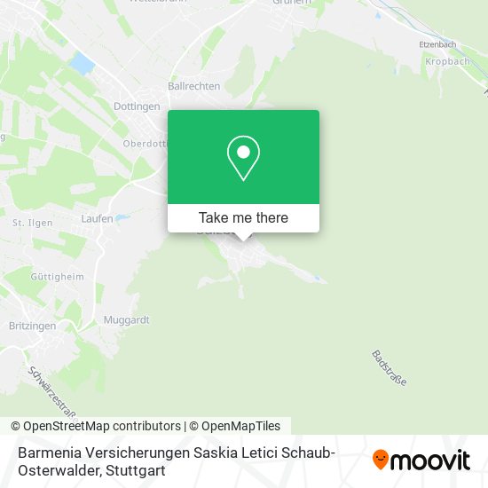 Barmenia Versicherungen Saskia Letici Schaub-Osterwalder map