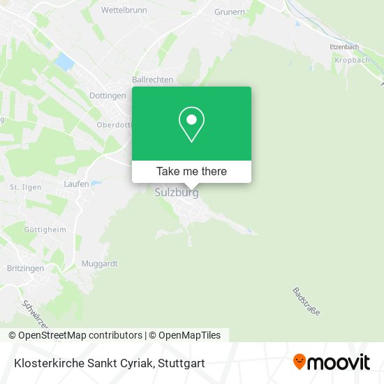 Klosterkirche Sankt Cyriak map