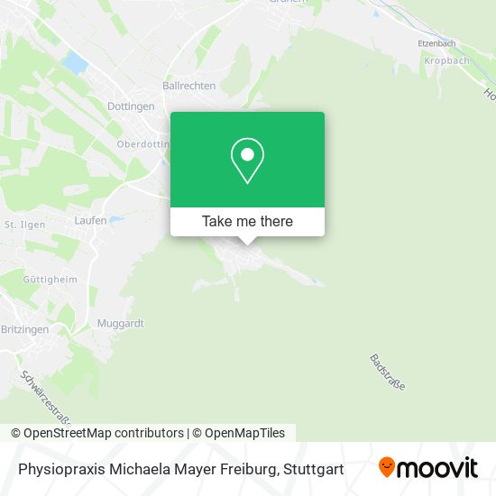 Карта Physiopraxis Michaela Mayer Freiburg