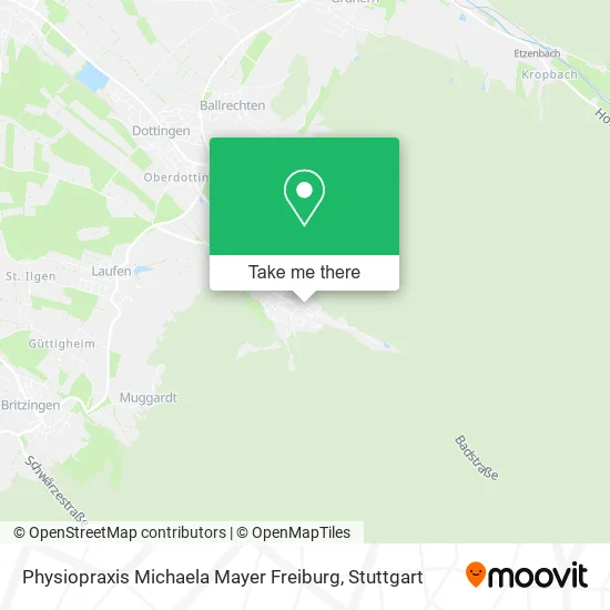 Карта Physiopraxis Michaela Mayer Freiburg