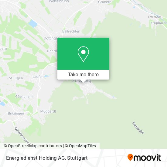 Energiedienst Holding AG map
