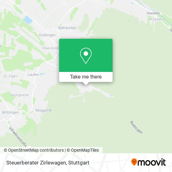 Steuerberater Zirlewagen map