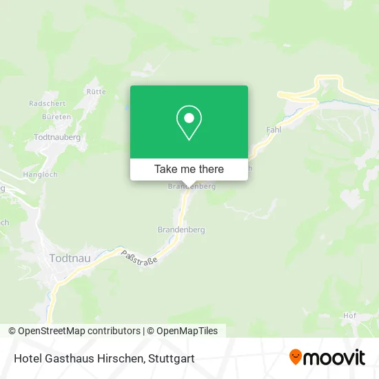 Карта Hotel Gasthaus Hirschen