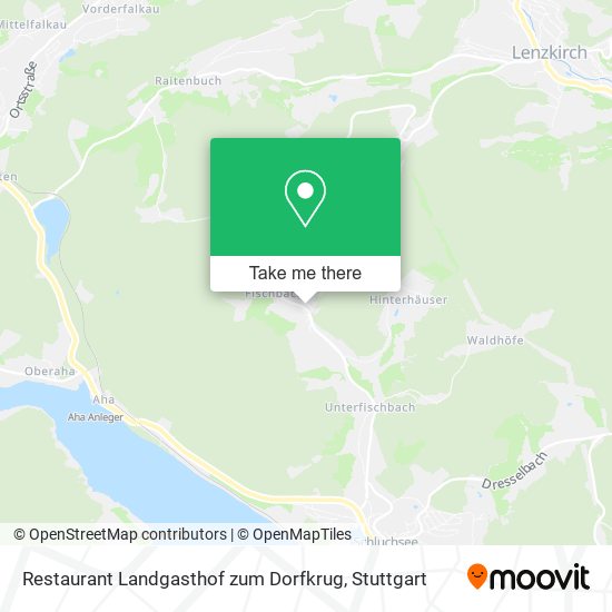 Restaurant Landgasthof zum Dorfkrug map