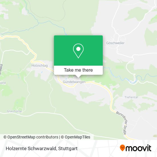 Карта Holzernte Schwarzwald