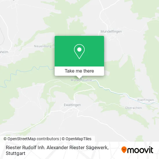 Карта Riester Rudolf Inh. Alexander Riester Sägewerk