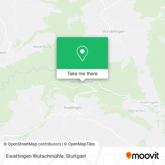 Карта Ewattingen Wutachmühle