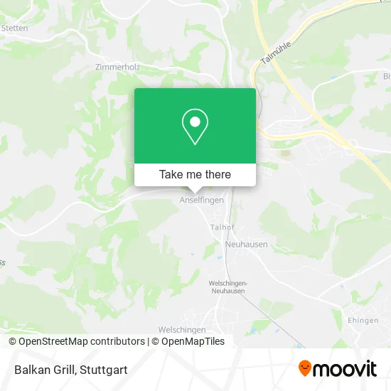 Карта Balkan Grill