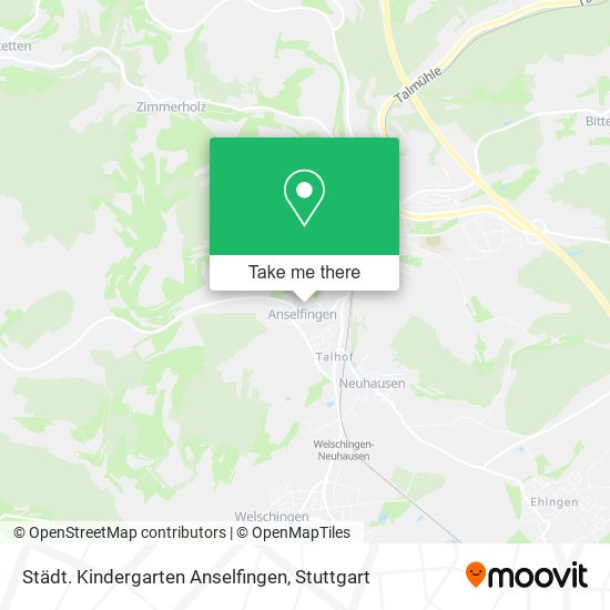 Städt. Kindergarten Anselfingen map