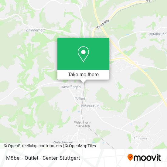 Карта Möbel - Outlet - Center
