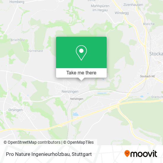 Pro Nature Ingenieurholzbau map