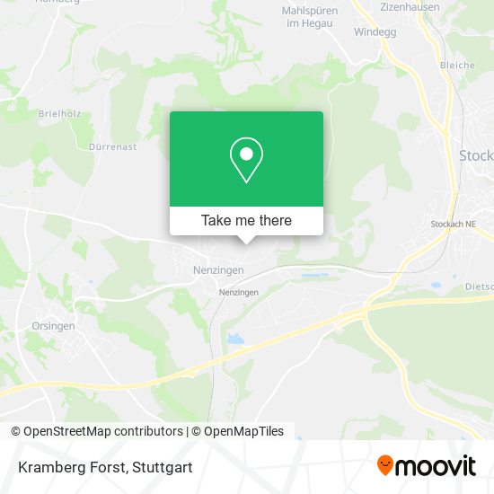 Карта Kramberg Forst
