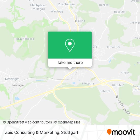 Карта Zeis Consulting & Marketing